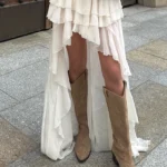 Casual Loose Pleated Skirt — Image 2