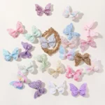 4-Piece Butterfly Sequin Hair Clip Set — Image 6
