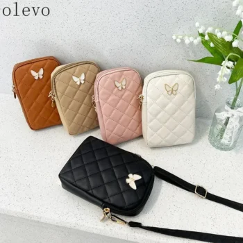 Small Butterfly Print Crossbody Bag