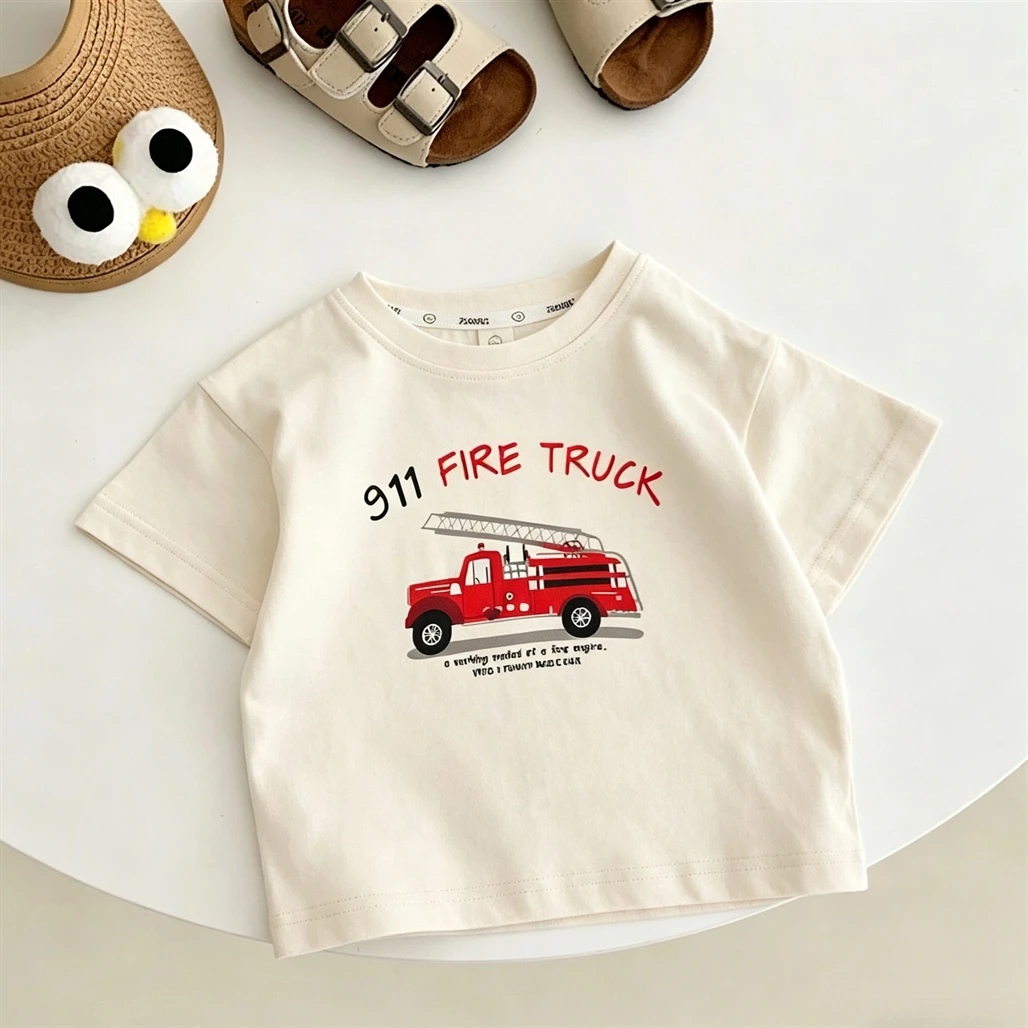 Boys' Printed Summer T-Shirt