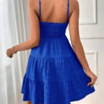 Mini Dress with Straps — Image 4
