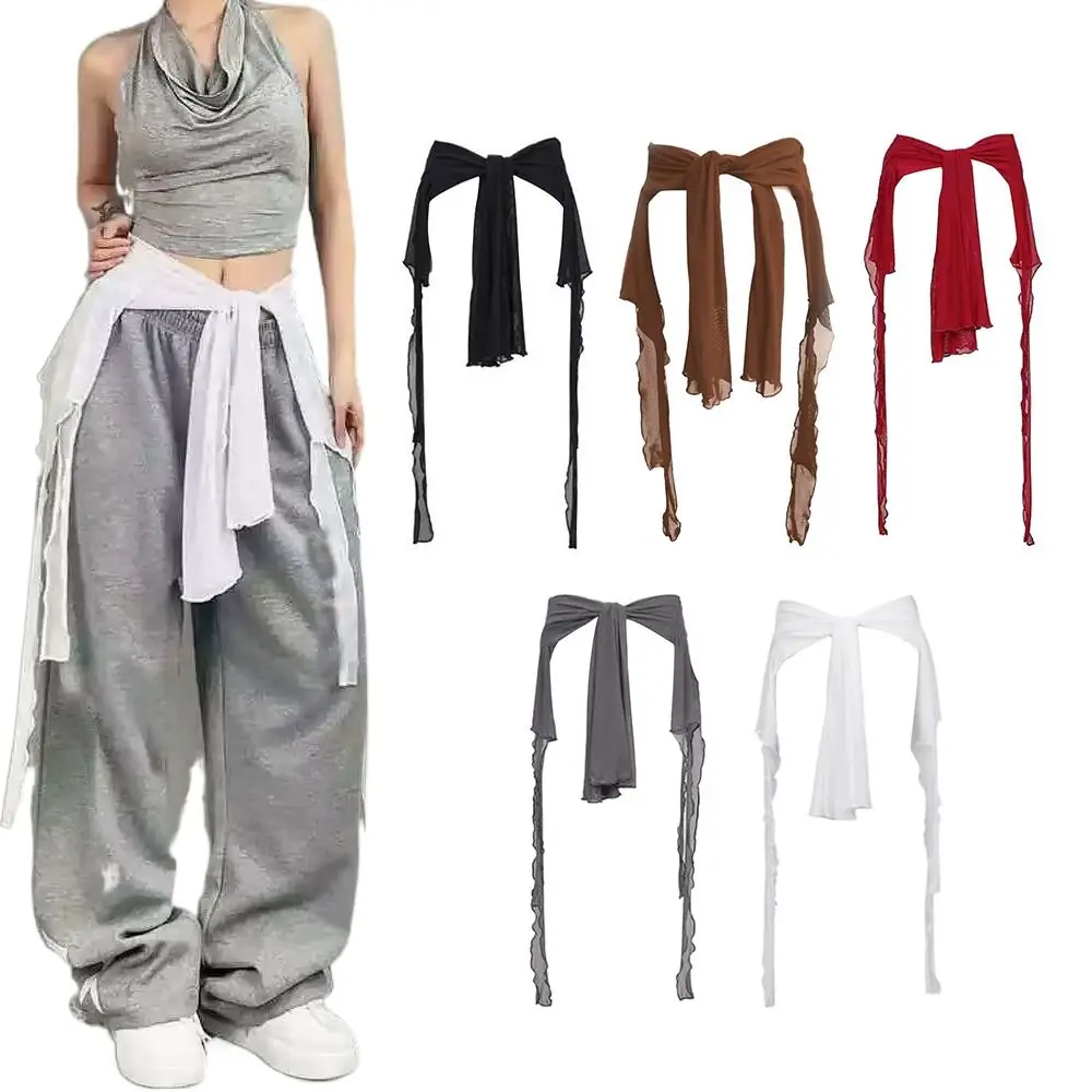 Jeans with Asymmetric Detailing
