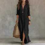 Oversized Long Sleeve Maxi Dress