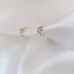 Leaf-Shaped Metal Ear Cuff — Image 6