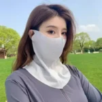 نقاب صيفي خفيف يغطّي الرقبة — صورة 5