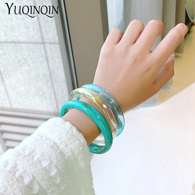 Set of 3 Classic Acrylic Bangles