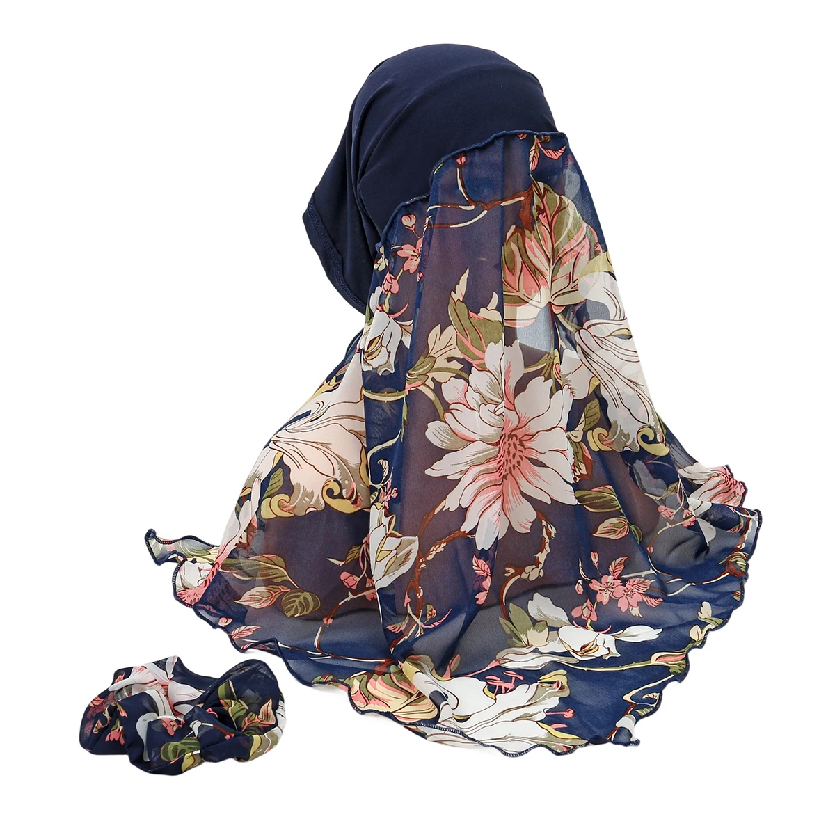 Floral Print Hair Tie Set