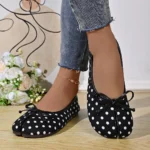 Leather Flats with Slit — Image 4