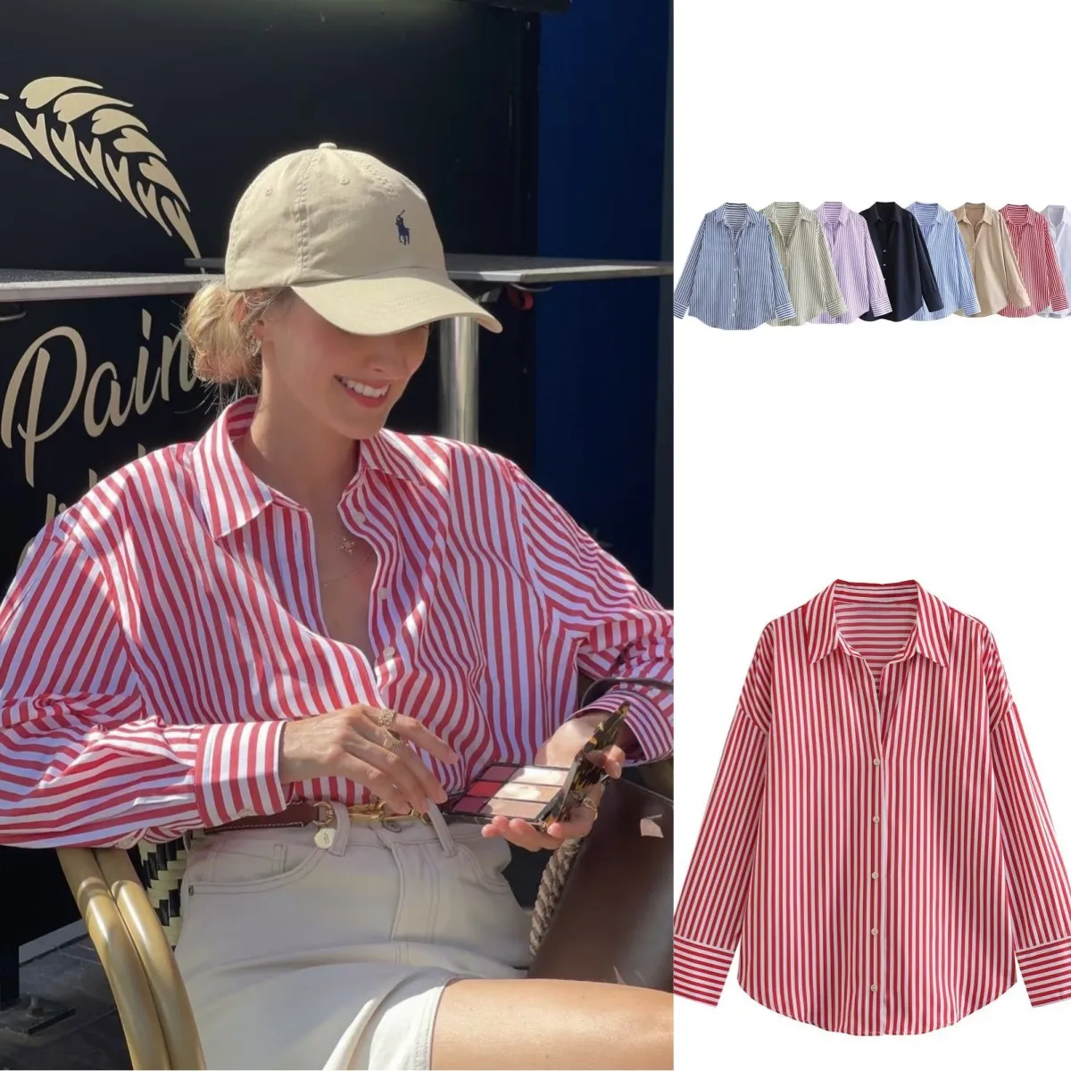 Striped Spring Formal Shirt