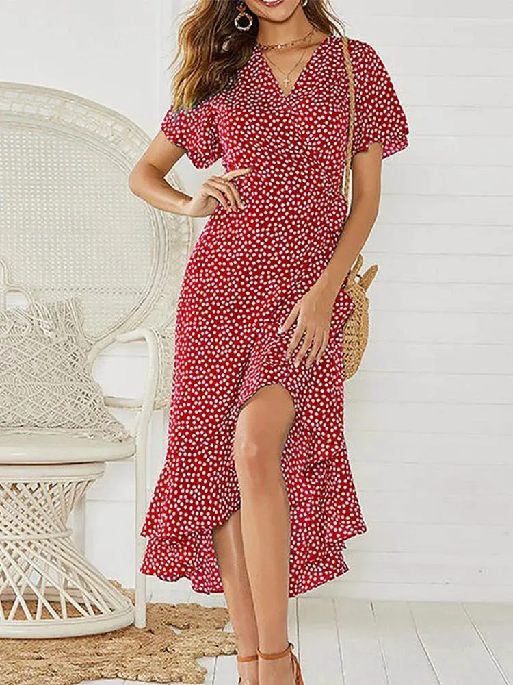 Floral Maxi Beach Dress