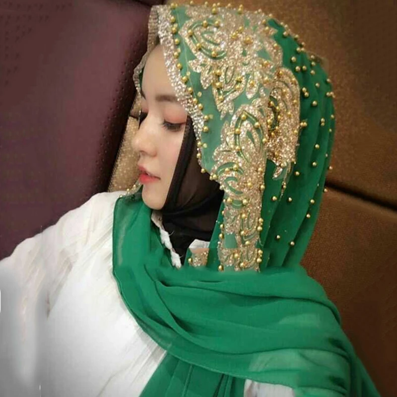 طرحة شيفون كلاسيكية