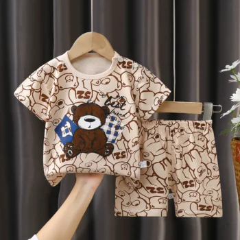 Cartoon Cotton Loungewear Set