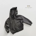 Boys' Solid Hooded Jacket — Image 5