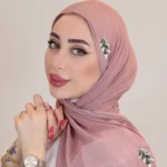 طرحة بأحجار لامعة مضلّعة — صورة 2