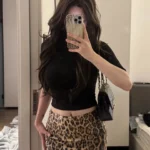 Elegant Summer High-Waisted Mini Skirt