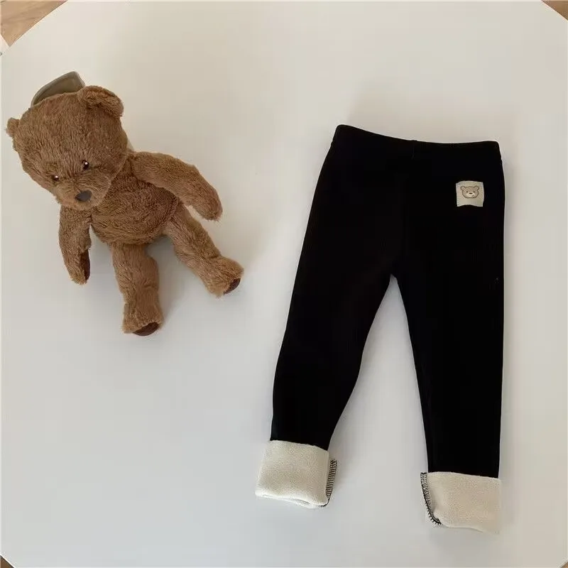 Girls' Lined Autumn Leggings