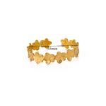 Stainless Steel Bracelet with Classic Floral Pattern — Image 5