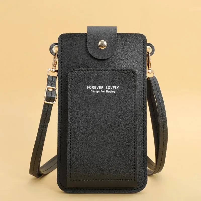 Women's Soft Wallet with Touchscreen Window