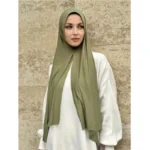 طرحة جيرسي جاهزة سهلة الارتداء — صورة 5