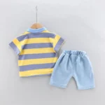 Boys' Polo and Denim Shorts Set — Image 5