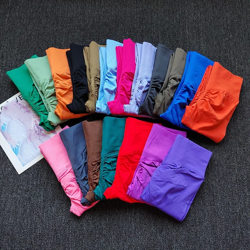 Solid High-Waisted Leggings