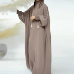 Prayer Abaya with Fringe — Image 4