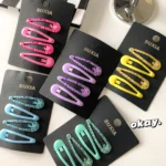 4-Piece Leopard Print Hair Clip Set — Image 2