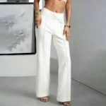 Elegant High-Waisted Pants