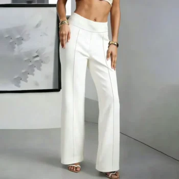 Elegant High-Waisted Pants