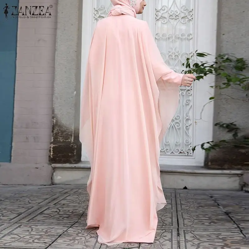 Long Chiffon Eid Abaya — Image 21