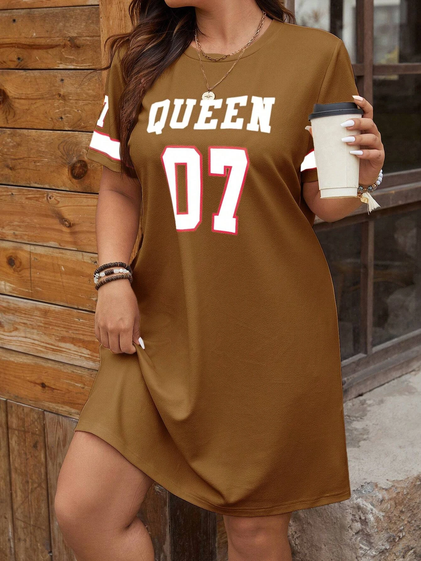 Sporty Printed Summer Dress