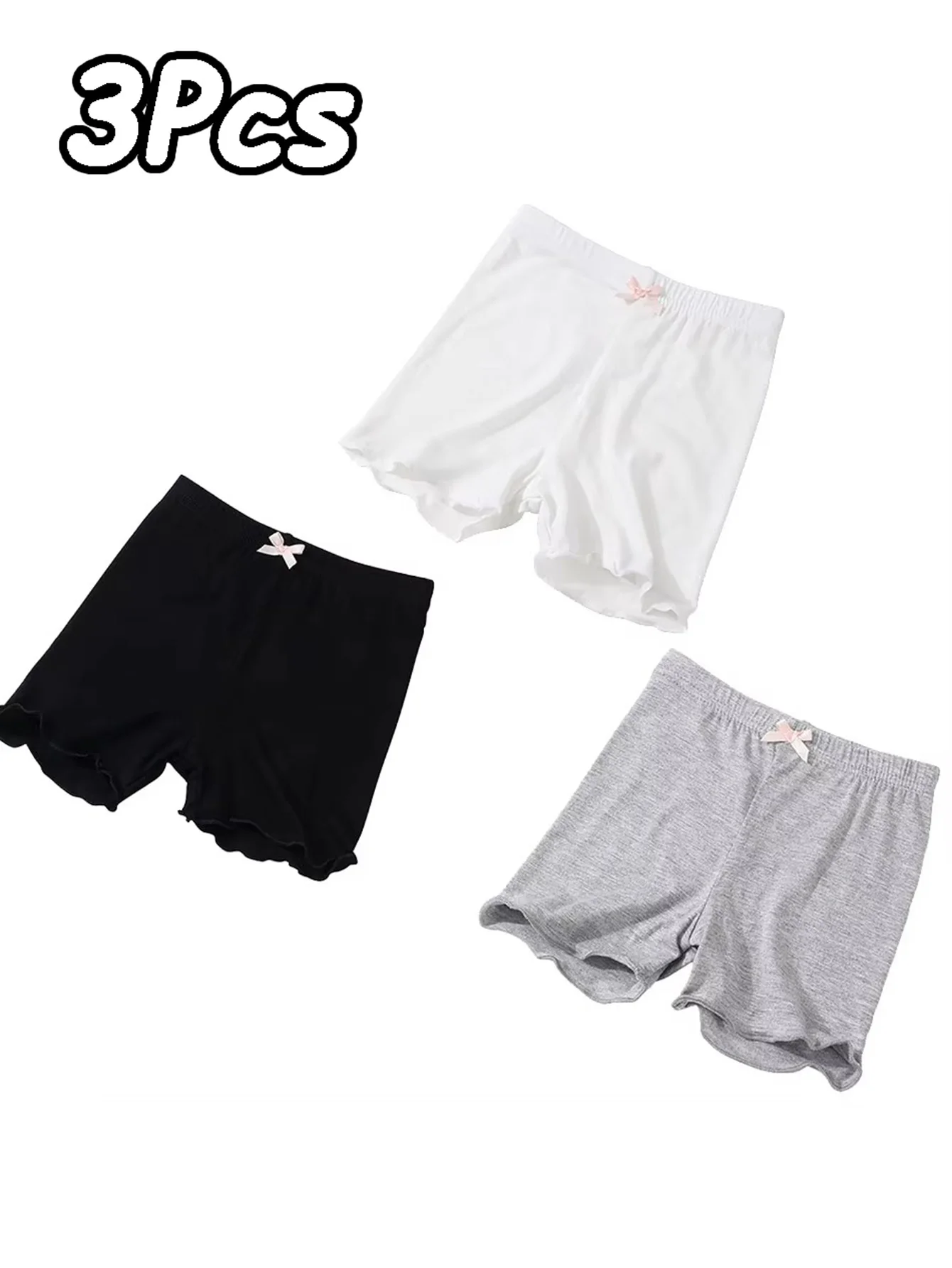 Girls' 3-Piece Shorts Set