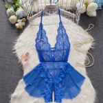 Lace Open-Back Bodysuit — Image 2