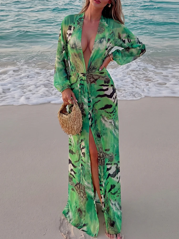 Backless Autumn Long Dress