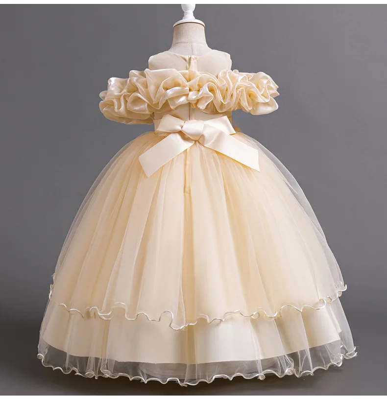 Girls' Elegant Long Dress — Image 23