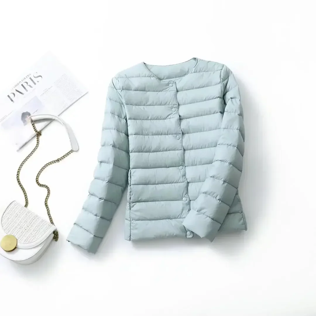 V-Neck Down Jacket