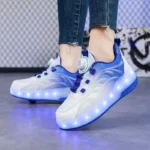 حذاء تزلّج للأطفال بإضاءة LED — صورة 6