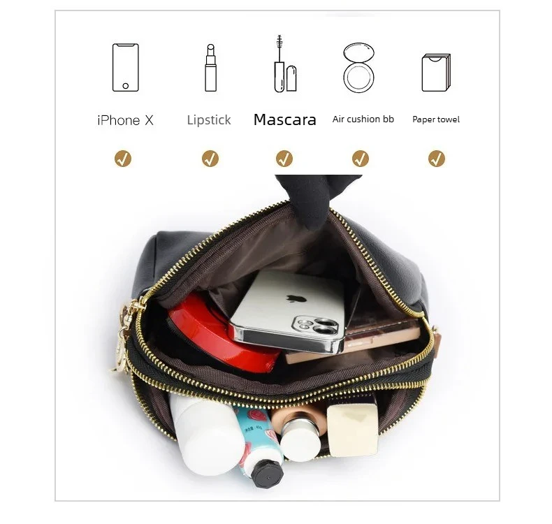 Simple Shell-Shaped Shoulder Bag
