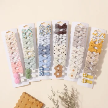 Girls' Cute Bow Hair Clips