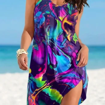 Tie-Dye Summer Dress