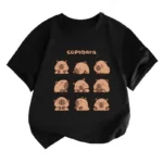 Kids' Capybara Print T-Shirt