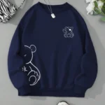 Vintage Loose Warm Hoodie — Image 2