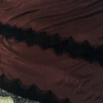 شال جيرسي طويل بحافة دانتيل — صورة 4