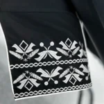 عباية مطرّزة بقصّة كيمونو — صورة 5