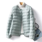 V-Neck Down Jacket — Image 4