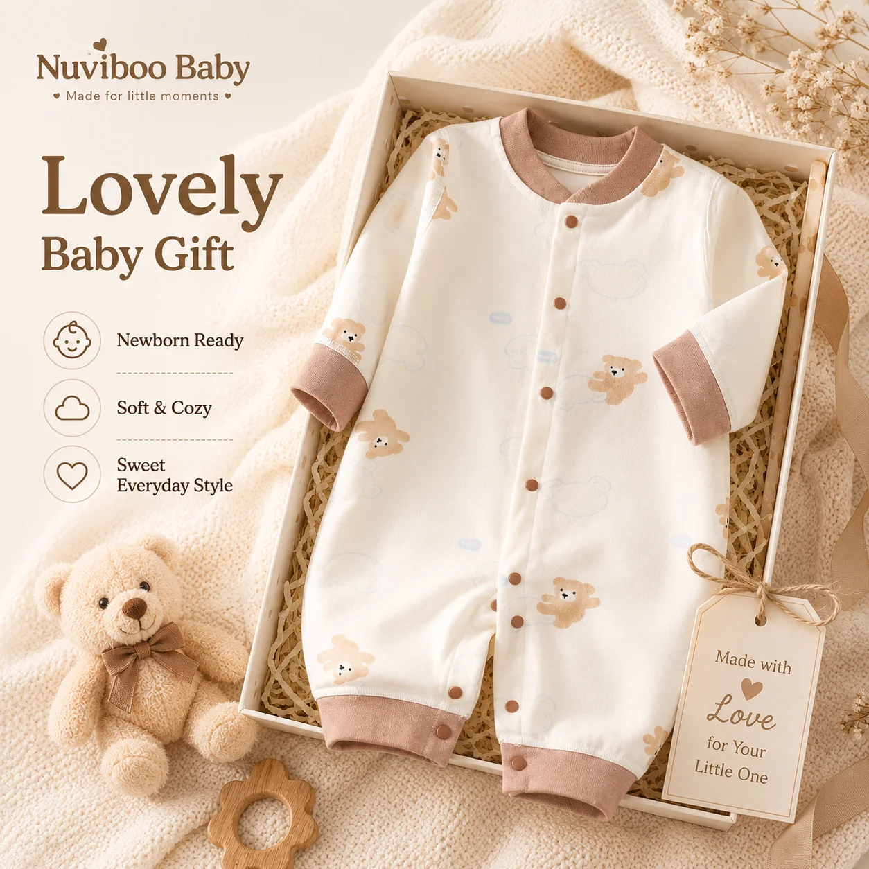Newborn Autumn Cotton Underwear Set