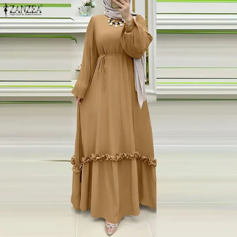 عباية رمضان طويلة بتصميم محتشم