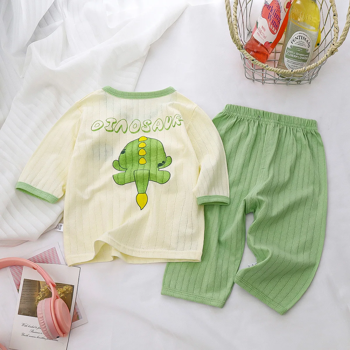 Kids' Soft Cotton Pajama Set