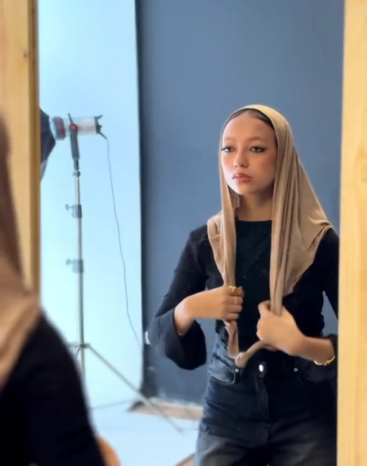Hijab Underscarf with Criss-Cross Design