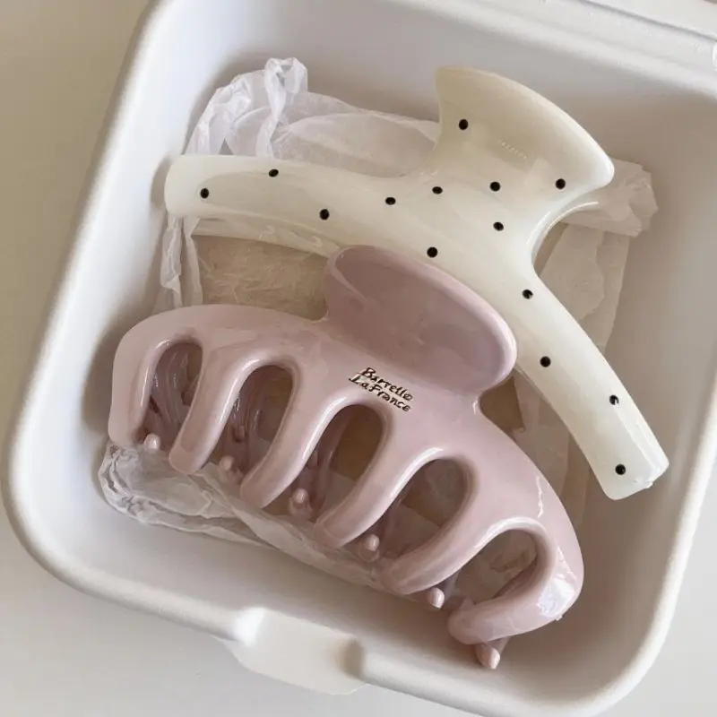 Large Korean-Style Acrylic Hair Clip